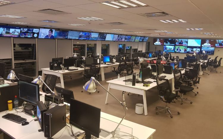 El paro de trabajadorxs de televisión tuvo un alto acatamiento