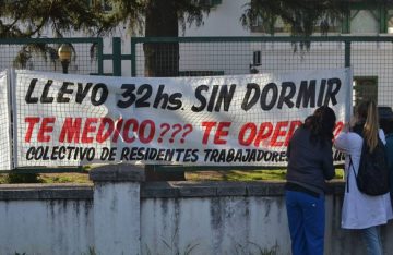 Residentes: profesionales médicxs no reconocidxs como trabajadorxs